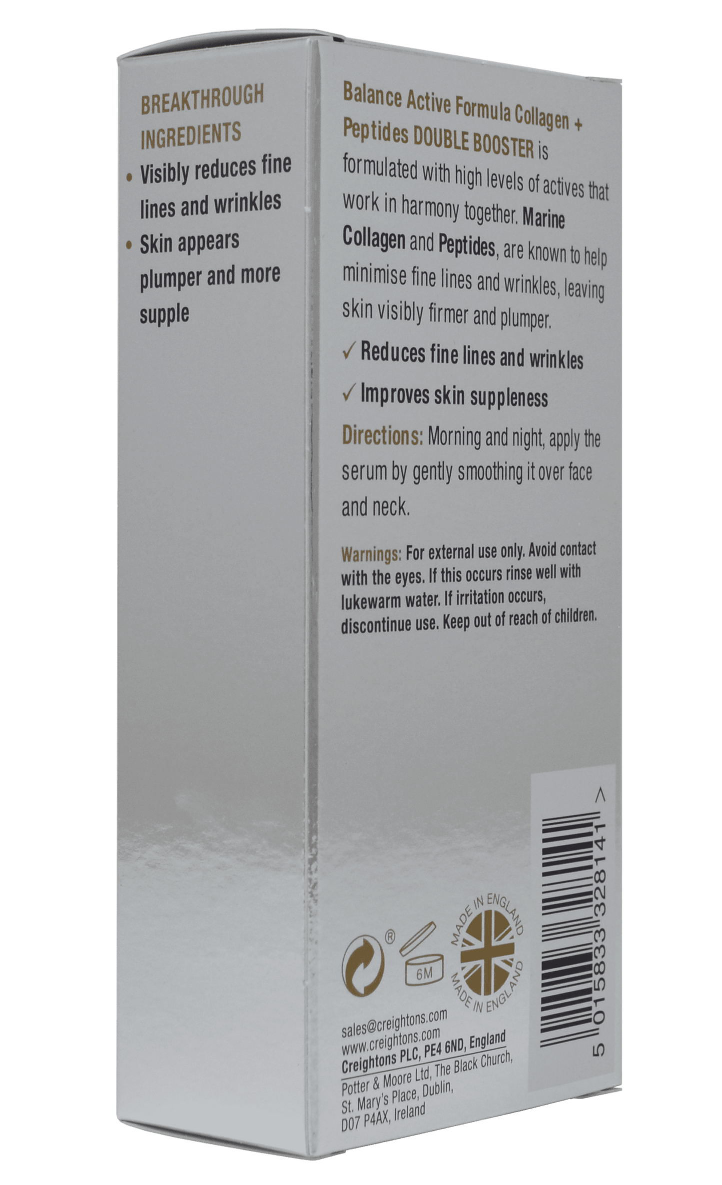Balance Collagen + Peptides Double Booster Serum 30ml