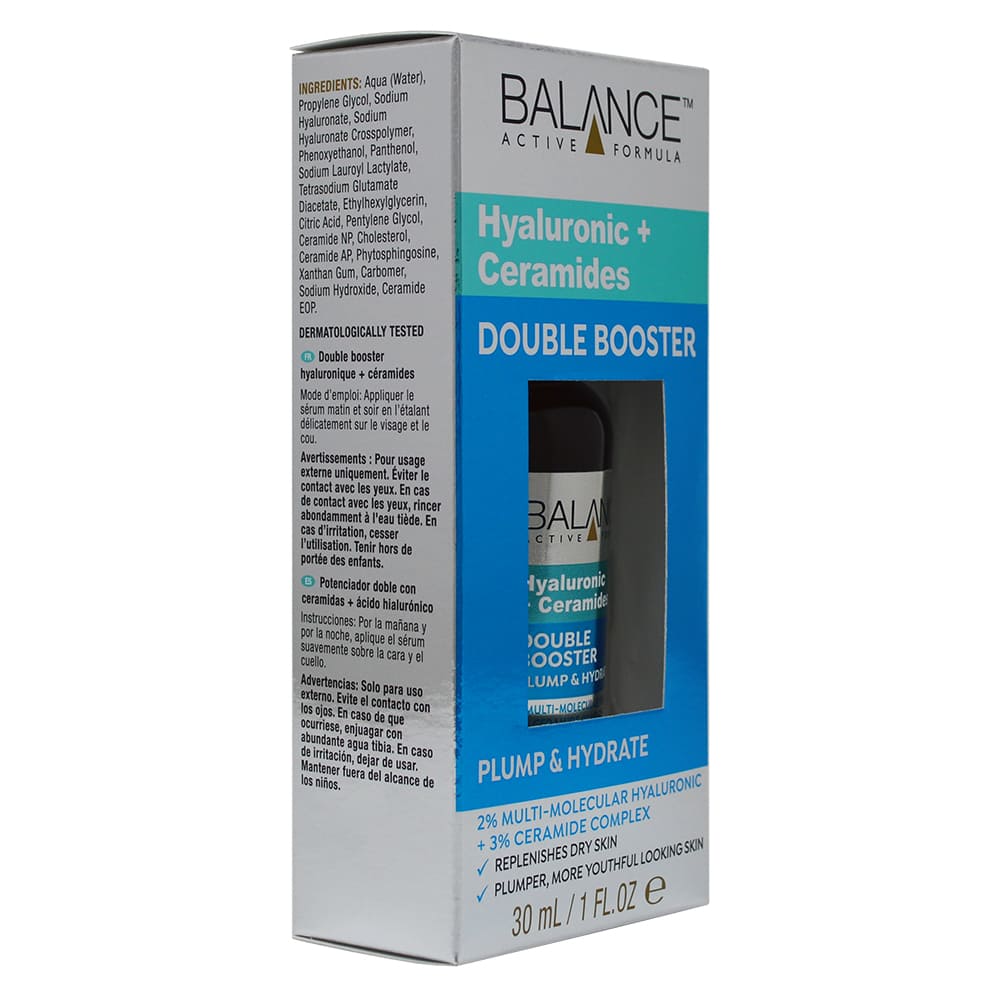 Balance 2% Hyaluronic Acid + 3% Ceramide Complex Double Booster Serum 30ml