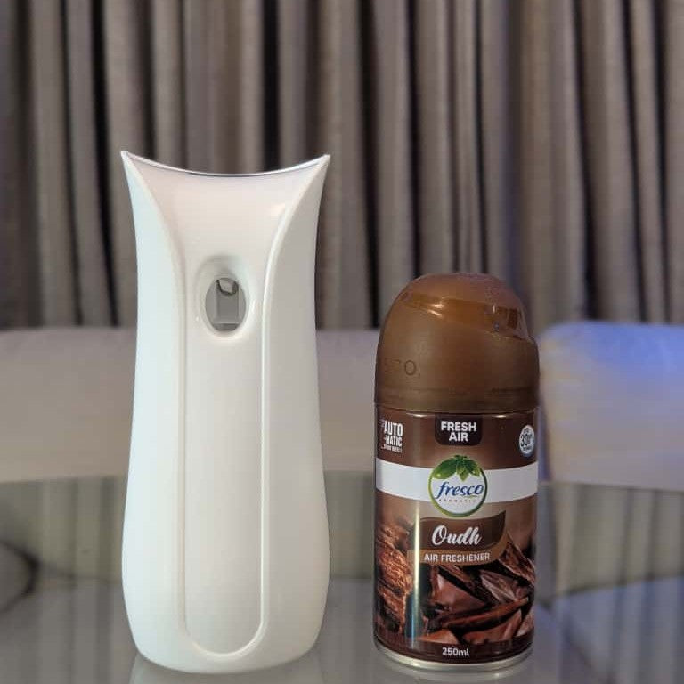 Freshup Smart Automatic Air Freshener Dispenser – Free Refill & Batteries