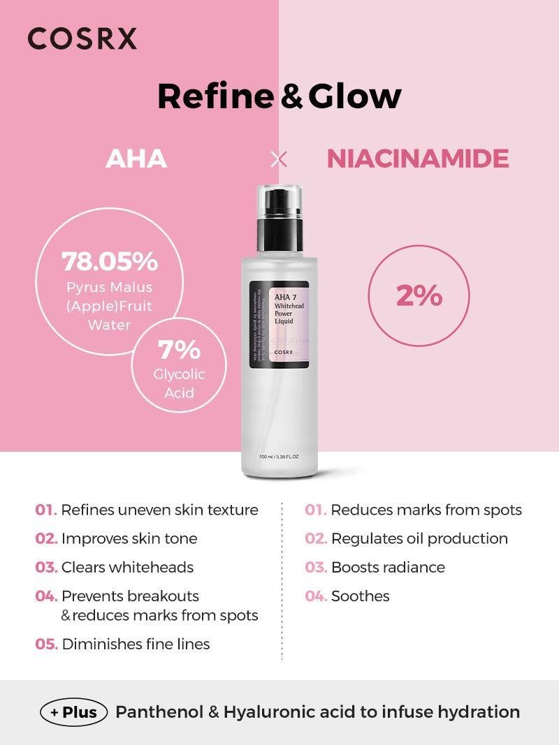 COSRX AHA 7 Whitehead Power Liquid 100ml / 3.38 fl. oz