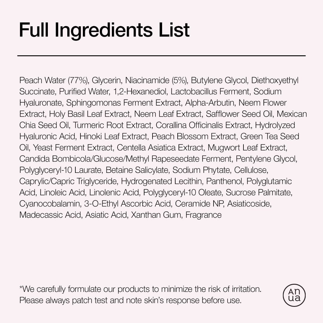 Anua Peach 70% Niacinamide Serum 30ml (1.01 fl. oz.)