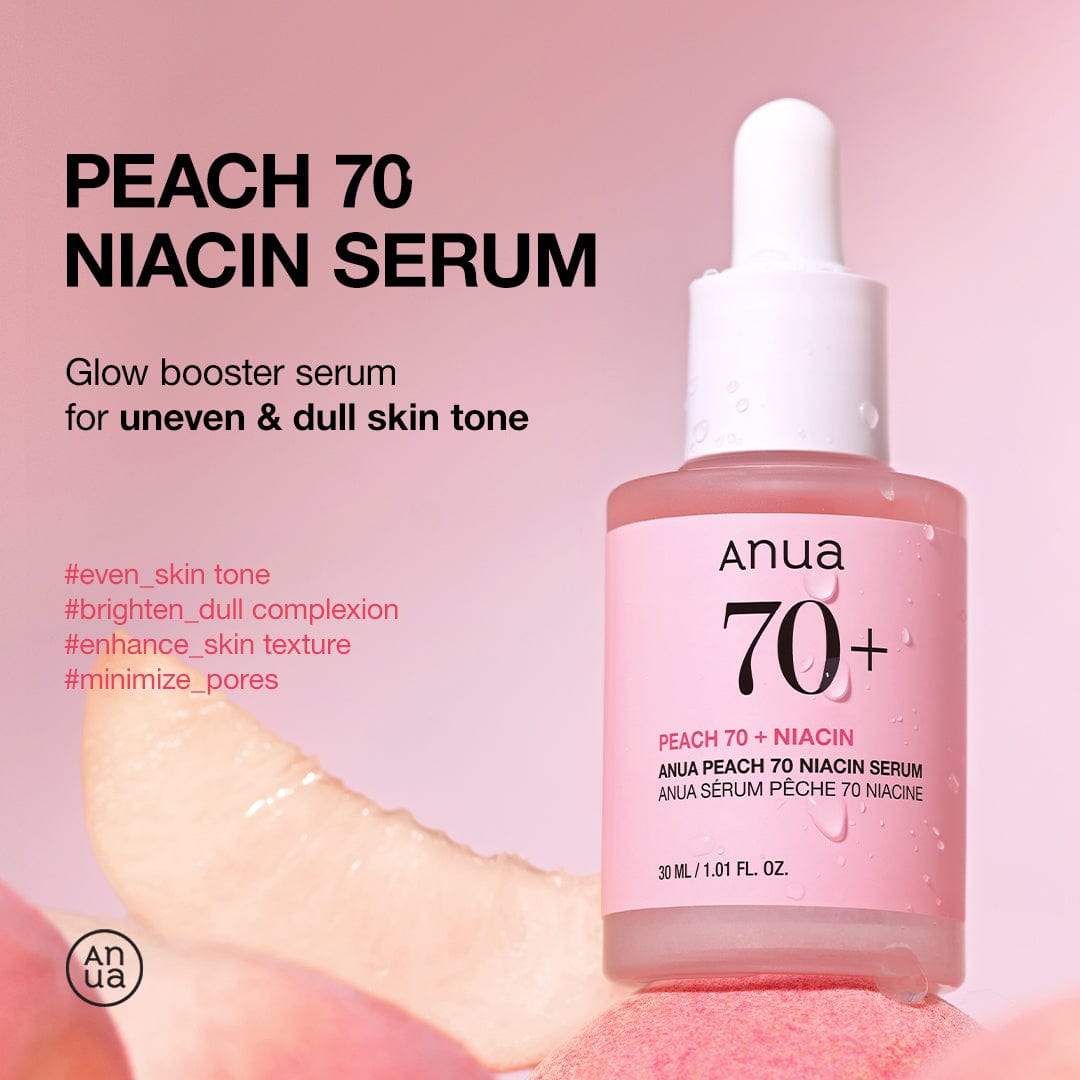 Anua Peach 70% Niacinamide Serum 30ml (1.01 fl. oz.)