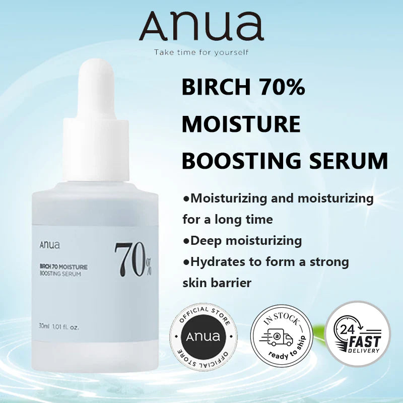 Anua Birch 70 Moisture Boosting Serum 30ml (1.01 fl. oz.)