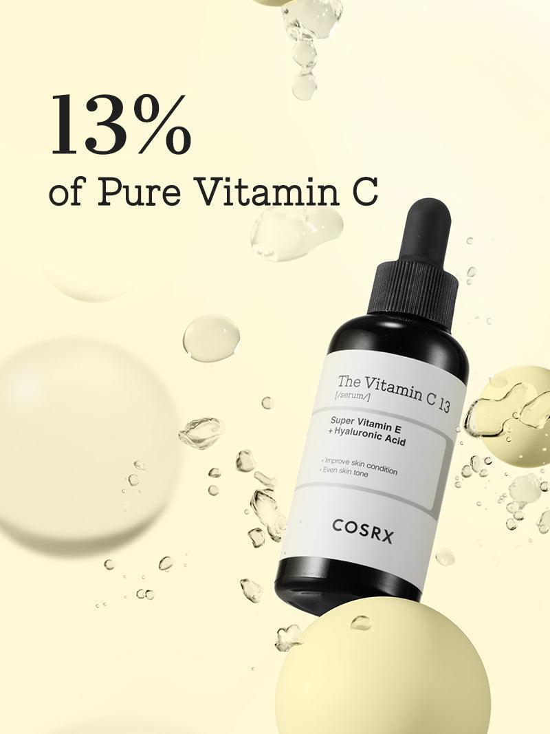 COSRX The Vitamin C 13 Serum Super Vitamin E + Hyaluronic Acid 20ml / 0.67fl. oz