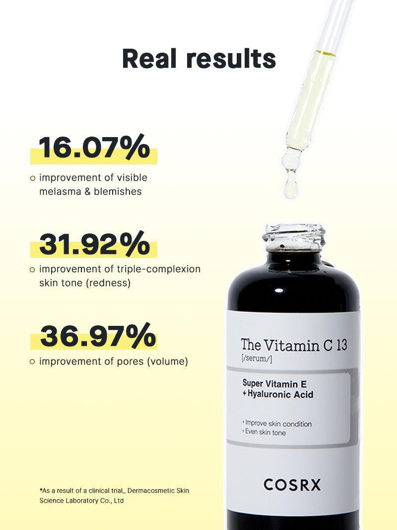 COSRX The Vitamin C 13 Serum Super Vitamin E + Hyaluronic Acid 20ml / 0.67fl. oz