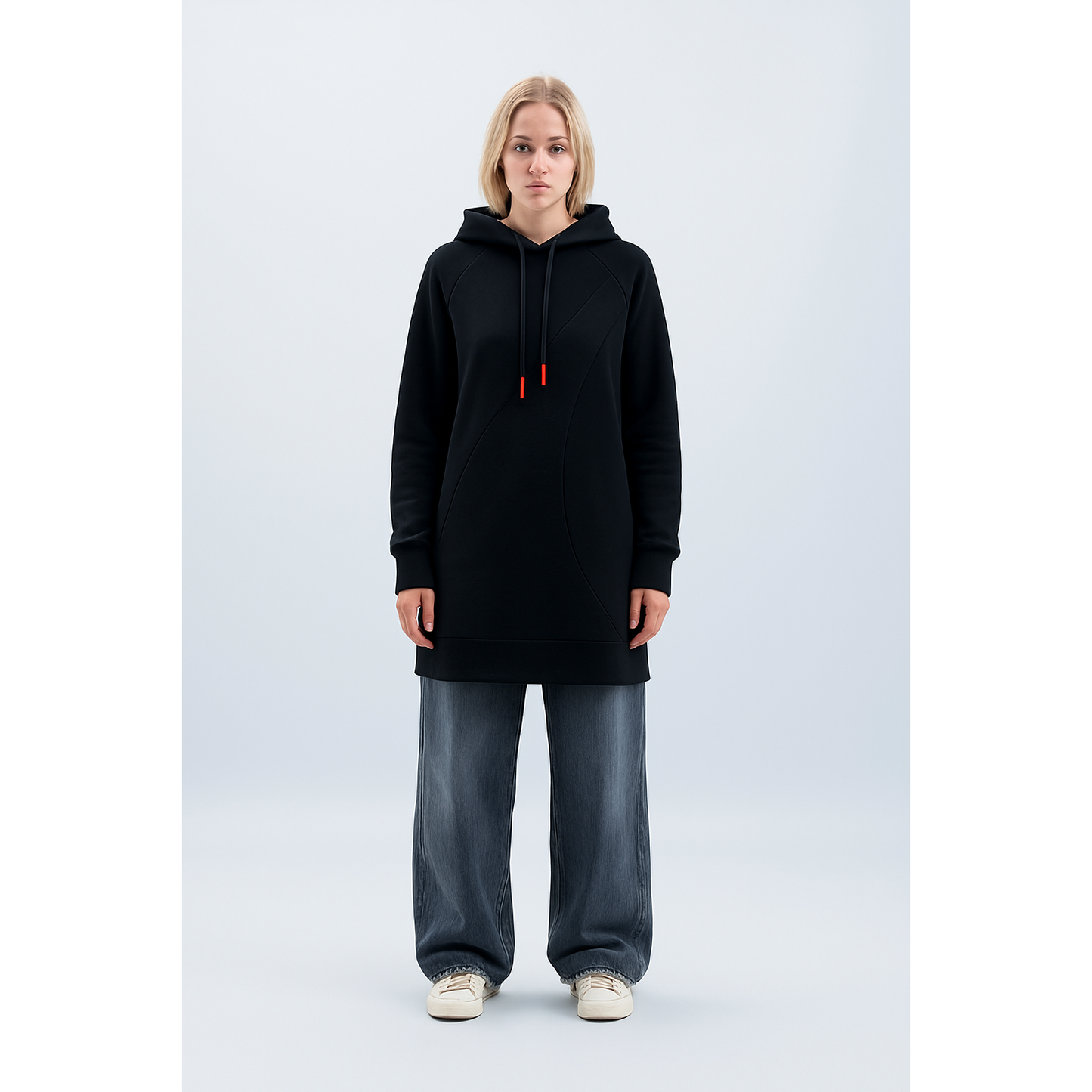 PUMA x KARL Hooded Dress Black Violet