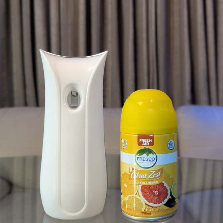 Freshup Smart Automatic Air Freshener Dispenser – Free Refill & Batteries