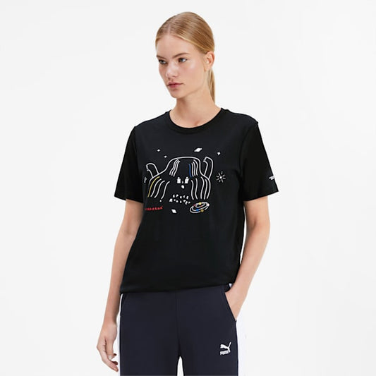 PUMA x Takasha Tee Cotton Black